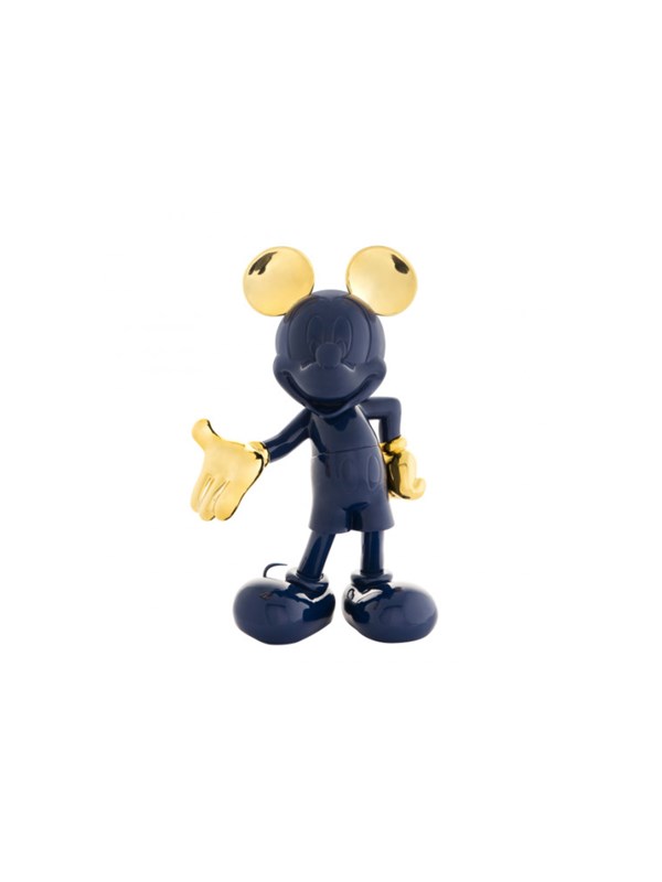 Mickey Welcome two-color Blue/black-Gold
